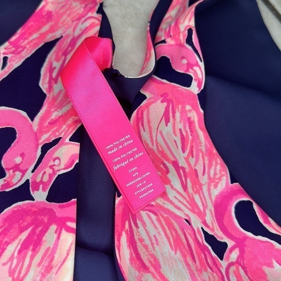 Lilly‎ Pulitzer Florin Reversible Sleeveless V-Neck Tank - Picture 7 of 11